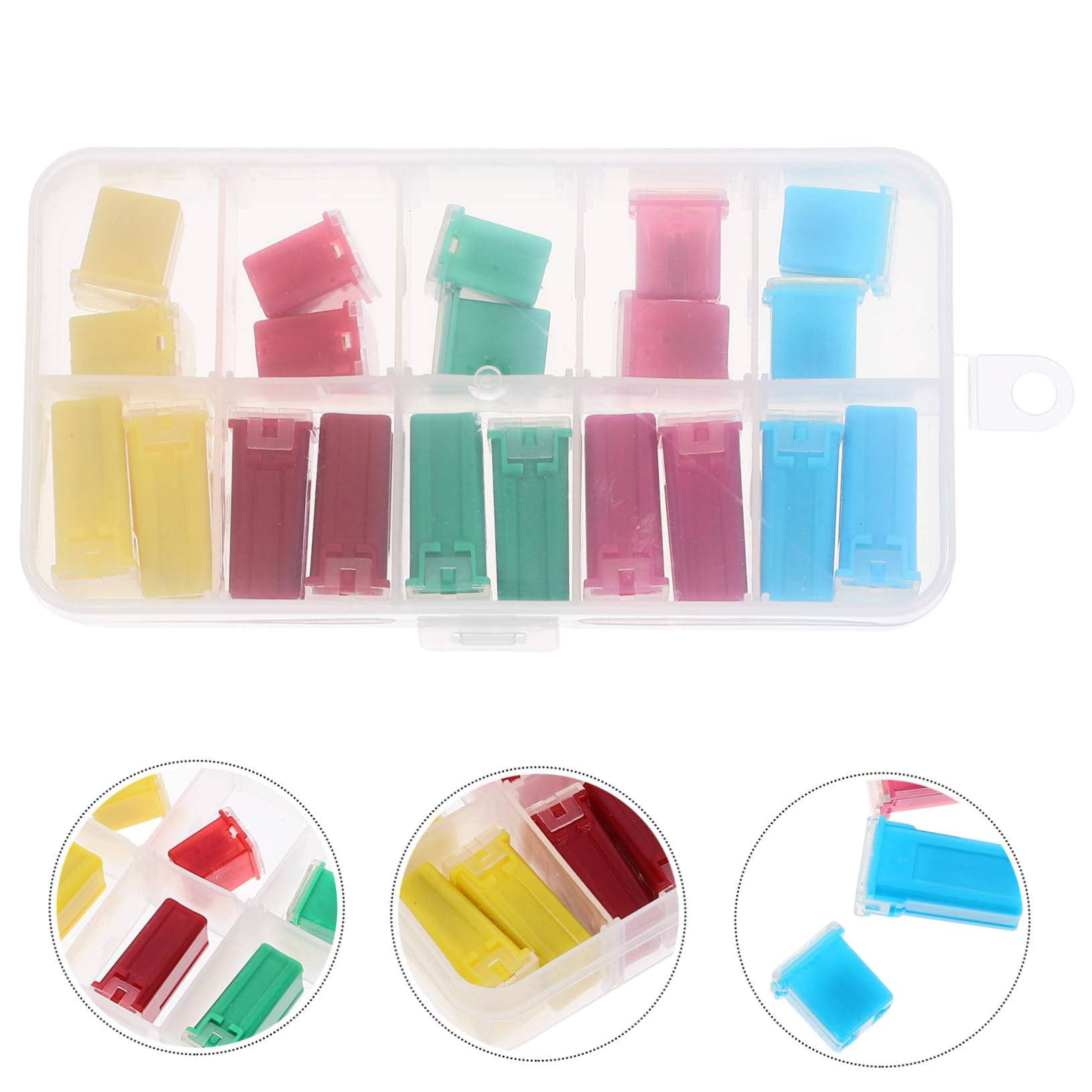 80 Pièces Kit De Fusibles 30 Ampères Mini-fusible 20 Ampères Automobile Mini Automobile Kits De Sécurité Automobile Voiture 30a 20a Pp Gatuida