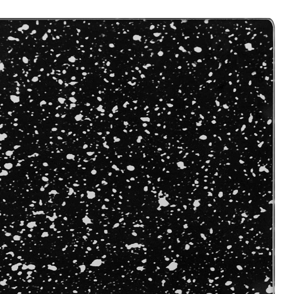 Schneidebretter 2 Stk. Hartglas Granitoptik 52x30 cm, rutschfestes Küchenbrett mit grob geschliffener Oberfläche, spülmaschinenfest, vielseitig als Hackblock