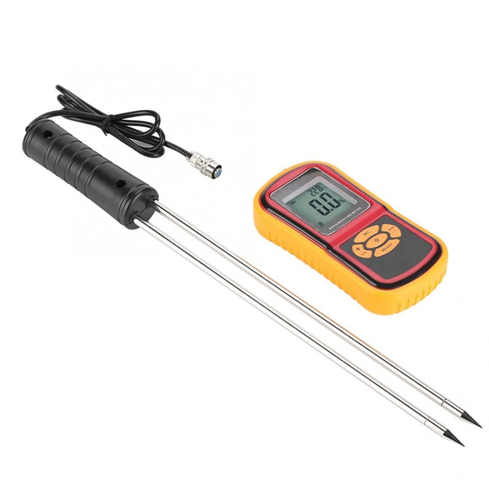 LNHHG Grain Moisture Tester Contact Moisture Tester Moisture Mater For Cereals, Hay, Grains, Etc