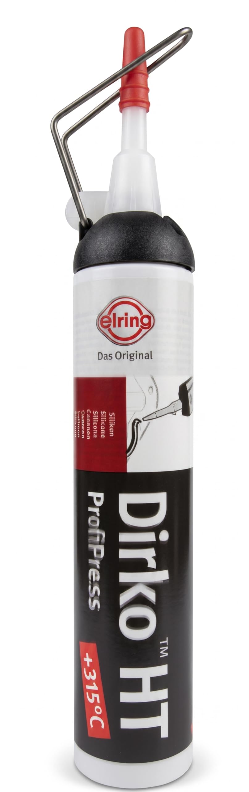 Dichtmasse DIRKO HT ProfiPress SCHWARZ 200ml 471.501 von ELRING