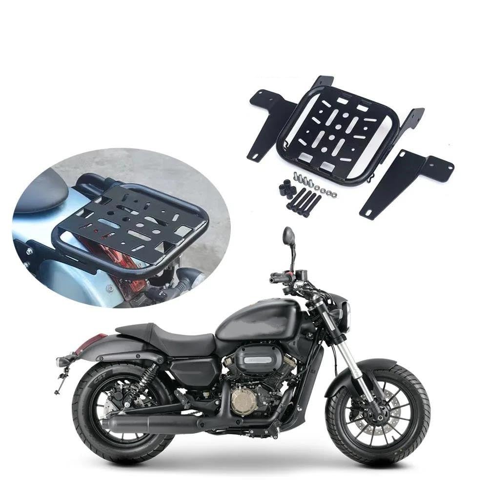 SRV250 カスタム リアキャリア付き Amazon.co.jp: リア荷物ラック ために QJモーター ために SRV 300