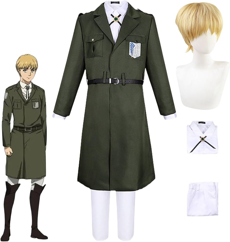 Amazon.co.jp: [YAYANA]アルミン・アルレルト/Armin Arlertコスプレ