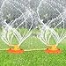 Water Sprinkler for Kids Toddlers Sprinklers with Roating Spray Nozzles Attaches Garden Water Hose Outdoor Play Outside Toys 3-4 Summer Backyard Lawn Game Yard Water Toy for Kids 3-5 4-8 Boy Girl