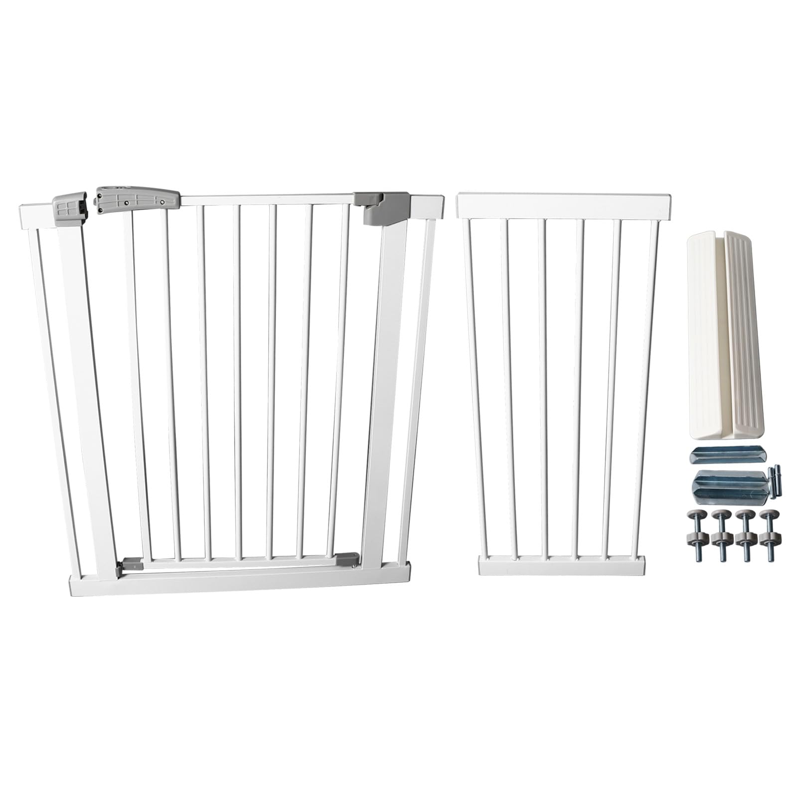 Generic Puerta de Seguridad para Bebés, Fácil Instalación, Valla de Protección Infantil Duradera para Puertas, Escaleras, Material ABS