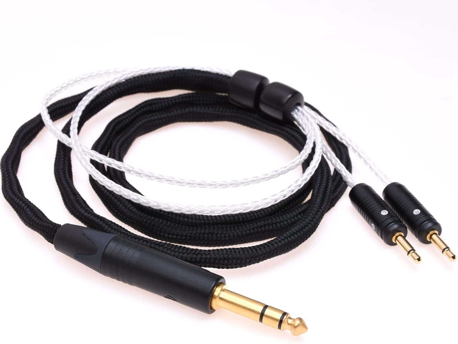 Headphone Upgrade Cable for Focal Radiance CELESTEE Clear STELLIA (1.2M, 1/4 6.35mm Plug)