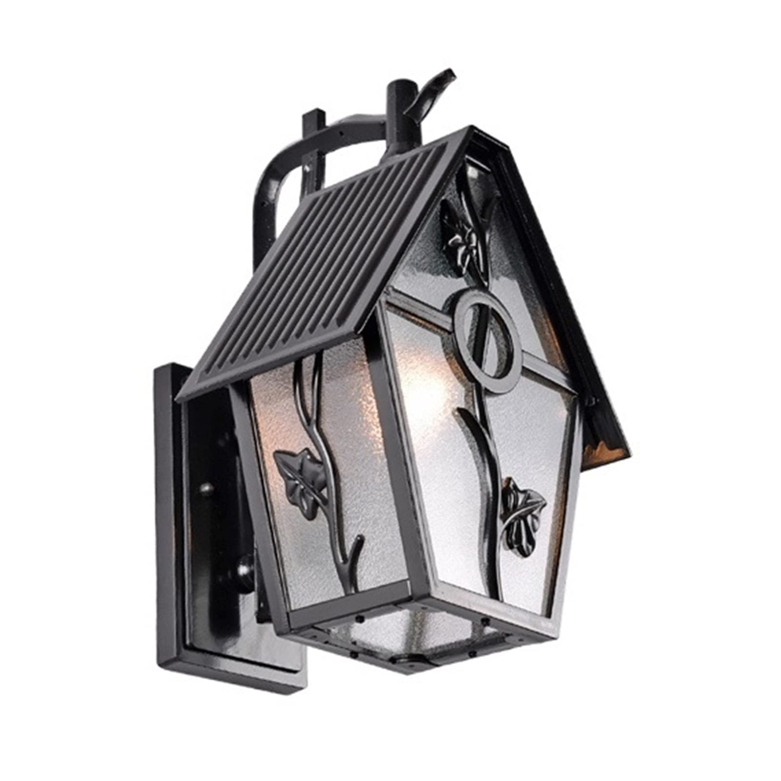 OZBMA Wall Mounted Light Waterproof Garden Lights Outdoor Lamp Aluminum Prevent Rust Weatherproof Villa Aisle Balcony Lantern Terrace Sconces E27 Lights(Bulb Not Included) Reading