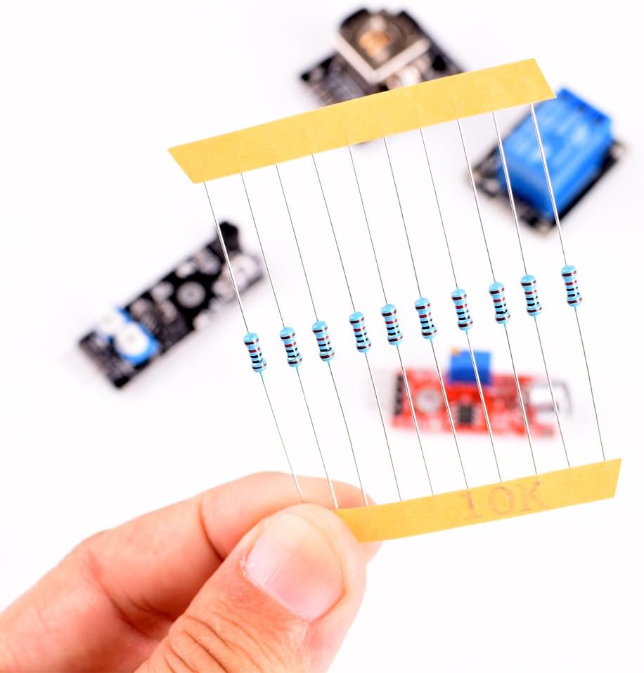 Super Cheap 🛒 kuman Compatible For Arduino Raspberry pi Sensor kit, 37 in 1 Robot Projects Starter Kits with Tutorials Compatible for Arduino RPi 3 2 Model B B+ K5 Flash Sale Buy 1 get 1 kuman Compatible For Arduino Raspberry pi Sensor kit, 37 in 1 Robot Projects Starter Kits with Tutorials Compatible for Arduino RPi 3 2 Model B B+ K5