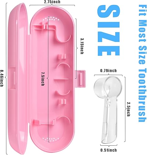 Miniatura 2 de ARRITZ Funda para cepillo de dientes eléctrico, funda para cepillo de dientes para viajar para Oral-BPhilips Sonicare cepillo de dientes eléctrico