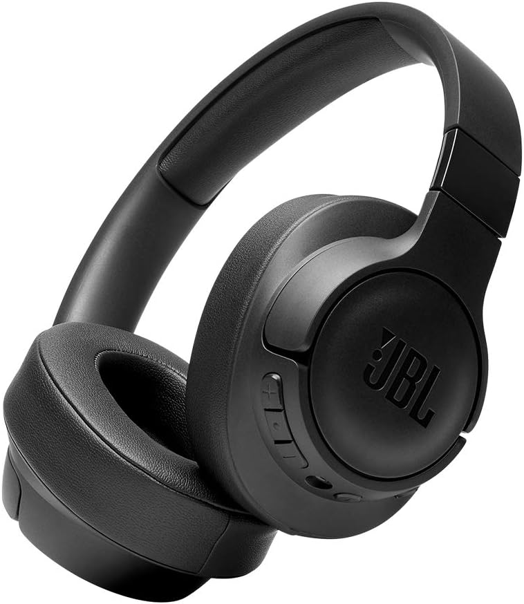 JBL Tune JBLT750 Bluetooth Wireless Over Ear Headphones with mic Black
