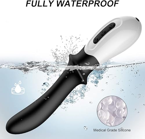 Miniatura 6 de Juguetes sexuales con vibrador anal consolador de punto G con función de calefacción para estimulación de la próstata 10 modos para mujeres hombres