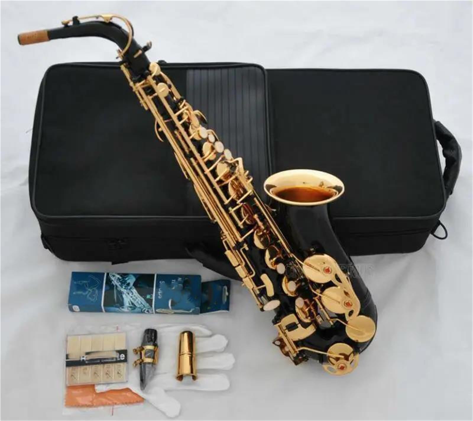 Saksofon Altowy Grawerowany Wysokie F W Eb Profesjonalny Instrument Dęty Drewniany Saksofon