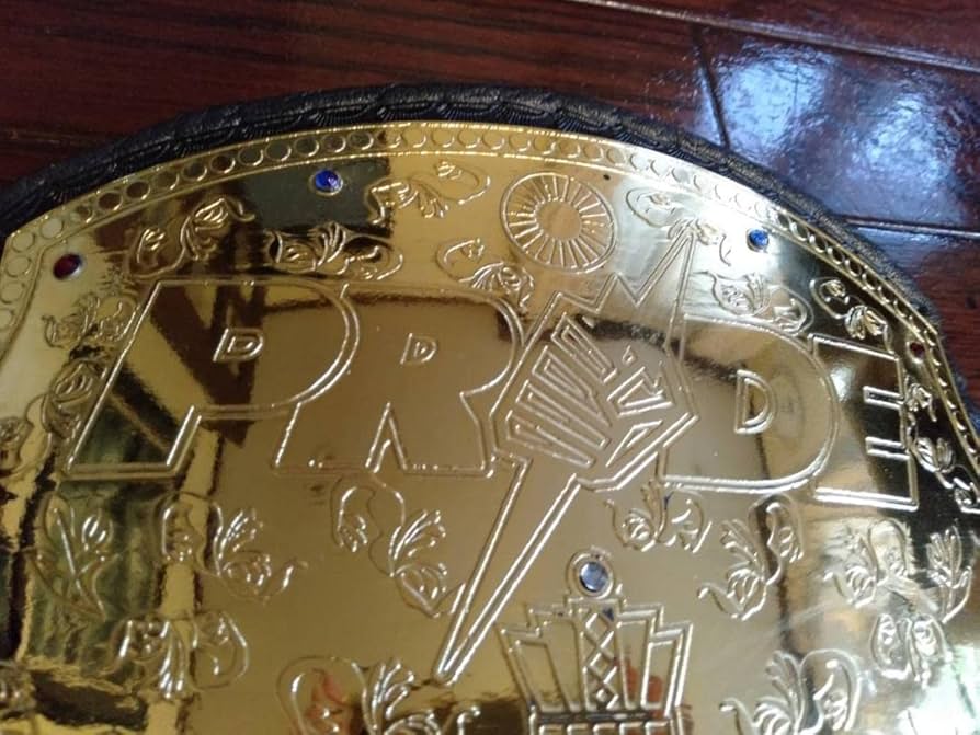 Amazon.co.jp: PRIDE チャンピオンベルト : ファッション