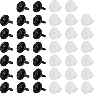 MOTOALL Engine Splash Shield Screws T30 Torx Head Under Engine Shield Fender Liner Deflector Grille Screw Bolt Grommet Retainer Screw Nut Bolt Grommet Kit - 20 Sets