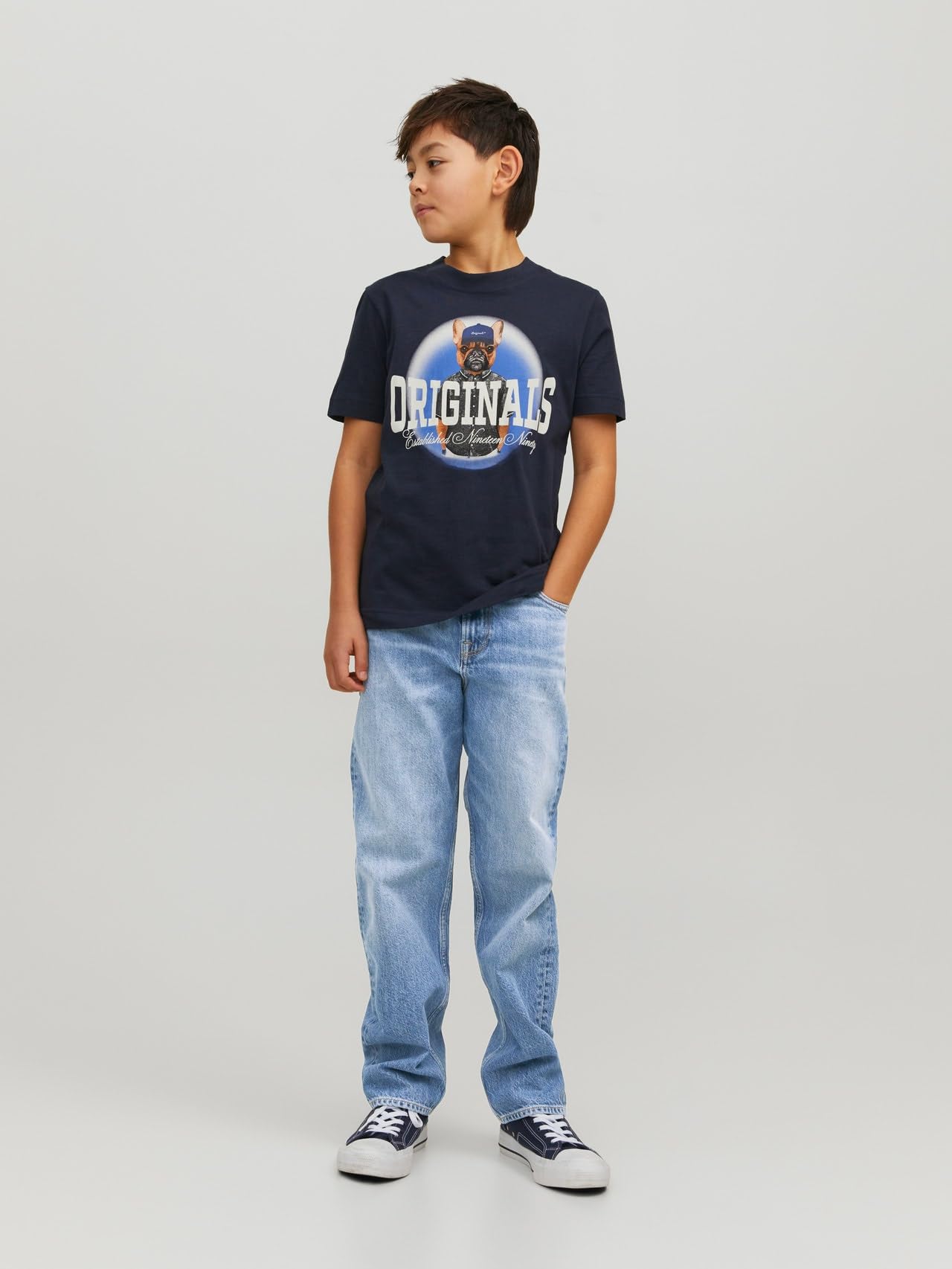 JACK & JONES Junior Relaxed Fit Jeans JJICHRIS Jjoriginal AKM 920 Noos Jnr Relaxed Fit Jeans Junior