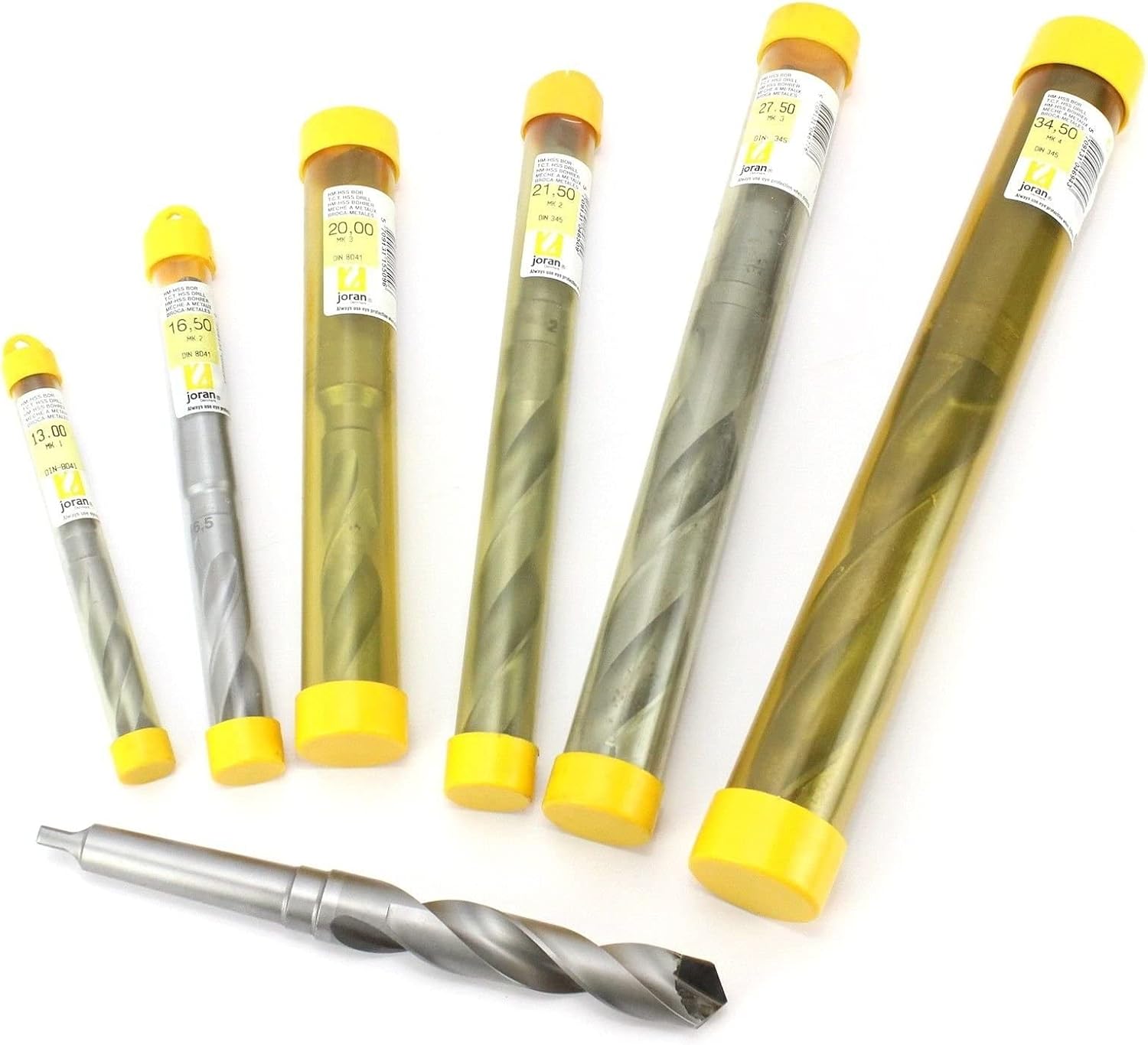 JORAN 8.5MM MK 1 TCT CARBIDE TIP HSS MORSE TAPER METAL DRILL BIT