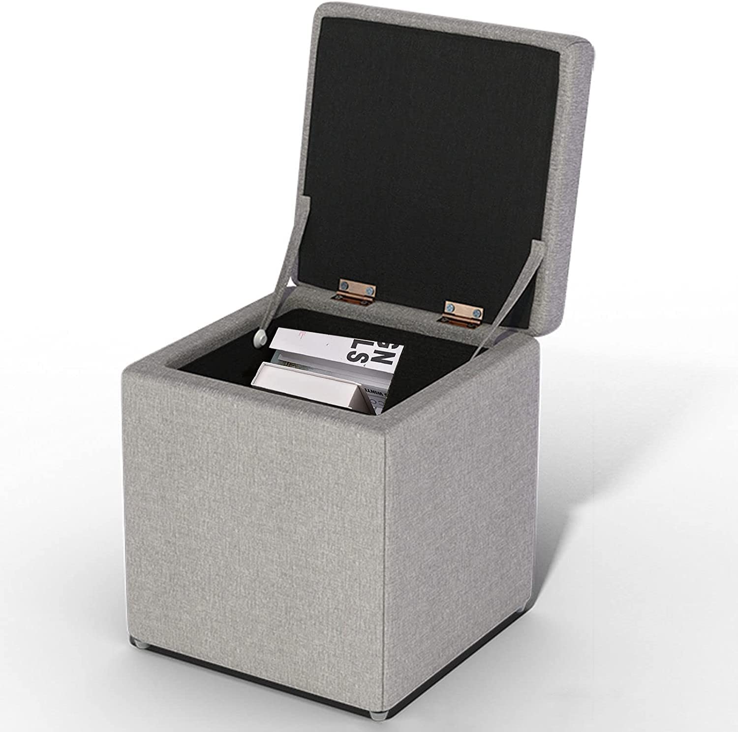 Repose-Pieds Ottoman de Rangement pour Salon et Tabouret de Changement de Chaussures