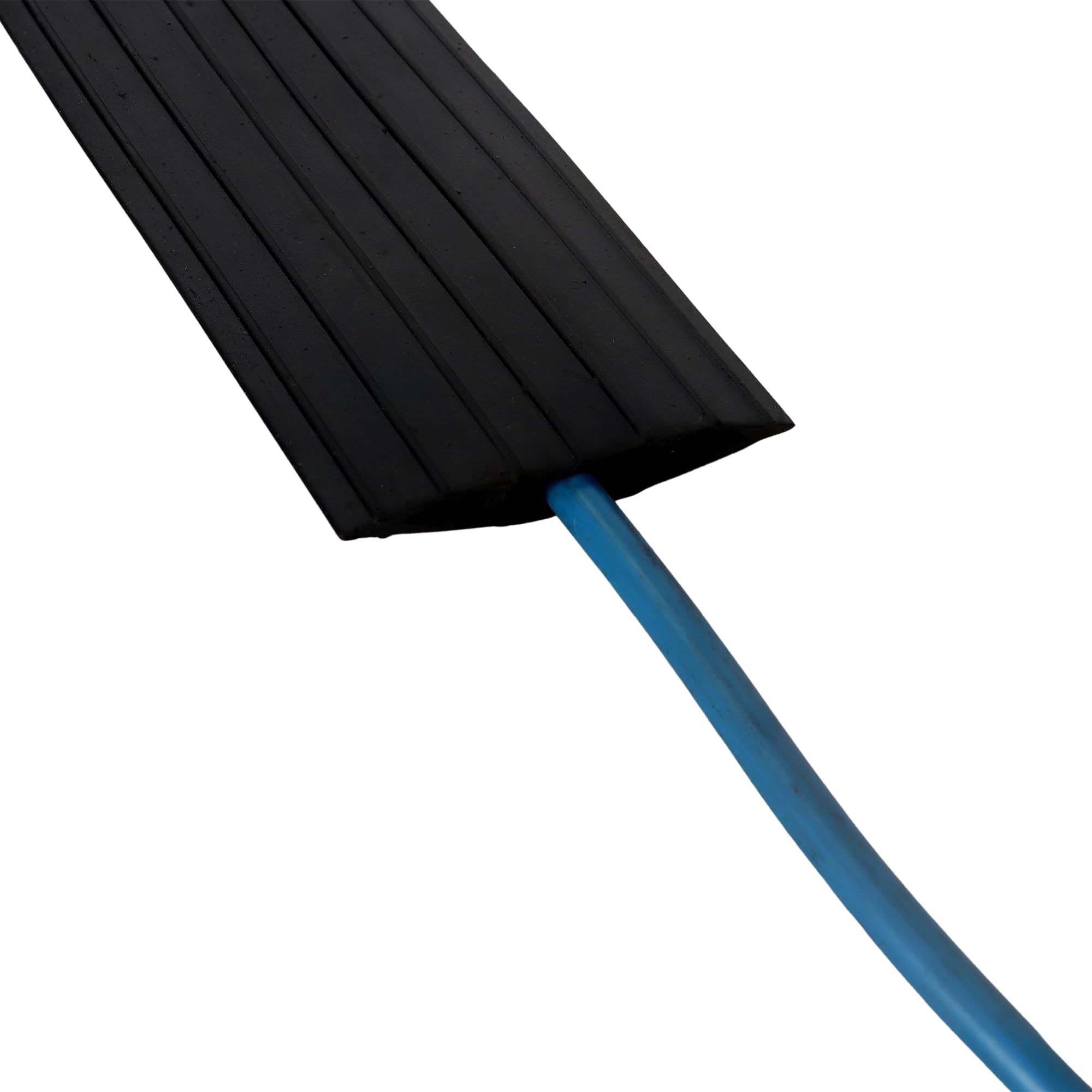 Floor Cable Protector - Wire Cover - Cable Management Solution - Cable Channel to Protect Wires & Prevent Cable Trips - 1-metre