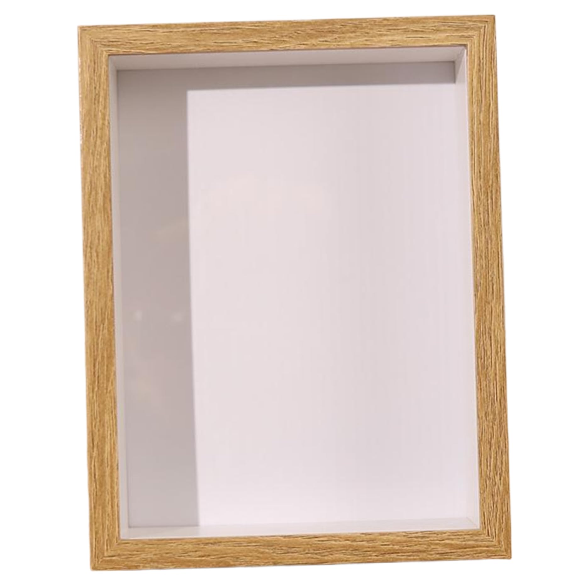 Faroby Shadow Box Frame 4x6-3D Hollow Small Frame for Dried Flowers, Pictures, Dustproof & Moistureproof, Display Case (Burlywood)