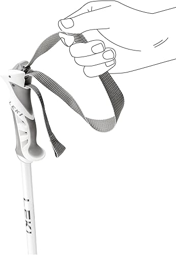 Miniatura 3 de LEKI Womens Bliss Lightweight Aluminum Ski Poles for Alpine Skiing