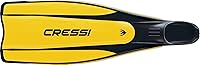 Vista 4 de Cressi Aletas de buceo con bolsillo para pies completos para adultos, Pro Star: fabricadas en Italia
