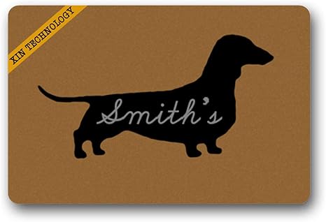 weiner dog doormat