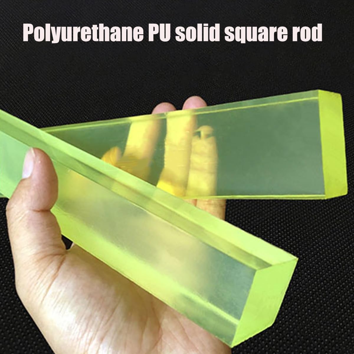 PU Vierkantstäbe 500mm Lange 40x40mm-100mm Hochflexibler Polyurethan-Stab Stoßdämpfer Dichtung Gummi Kunststoff Stäbe Fur Industrielle Maschinen Teile Heim DIY(40 * 60 * 500mm)