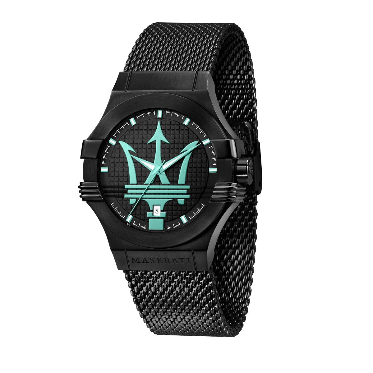 MaseratiAqua Edition Reloj Hombre, De Cuarzo, Tiempo y Fecha - R8853144002