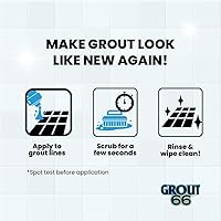 Vista 4 de Grout66: Limpiador de lechada y azulejos con fórmula de bajo olor y sin humo Ideal para limpieza resistente, retoques rápidos y mantenimiento