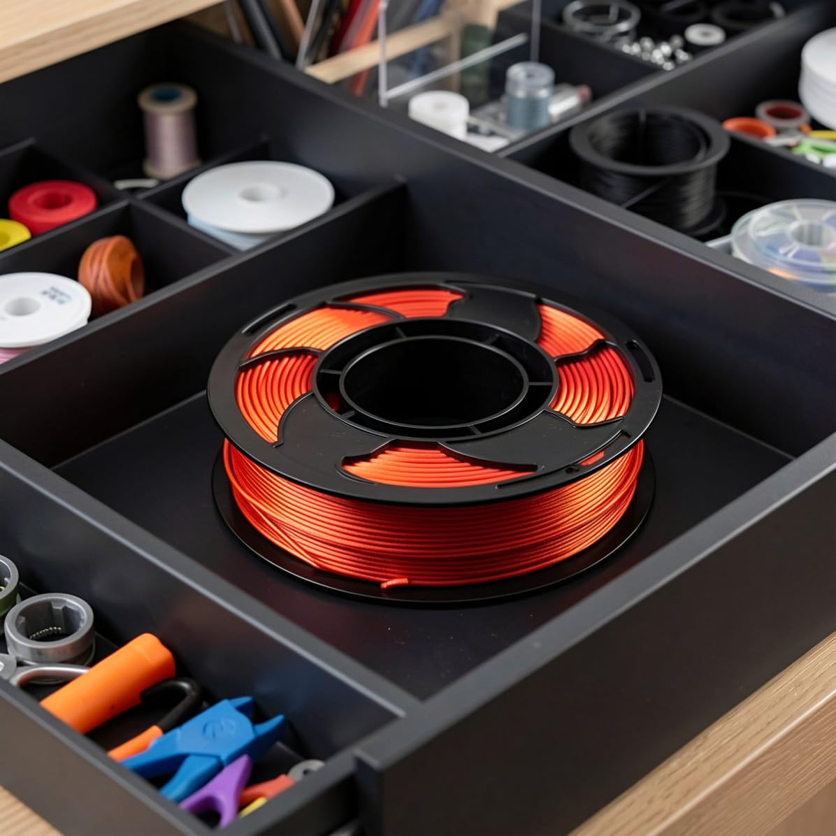 Paquete de Filamento Pla de 1,75mm 250g sin Burbujas para Impresoras 3d
