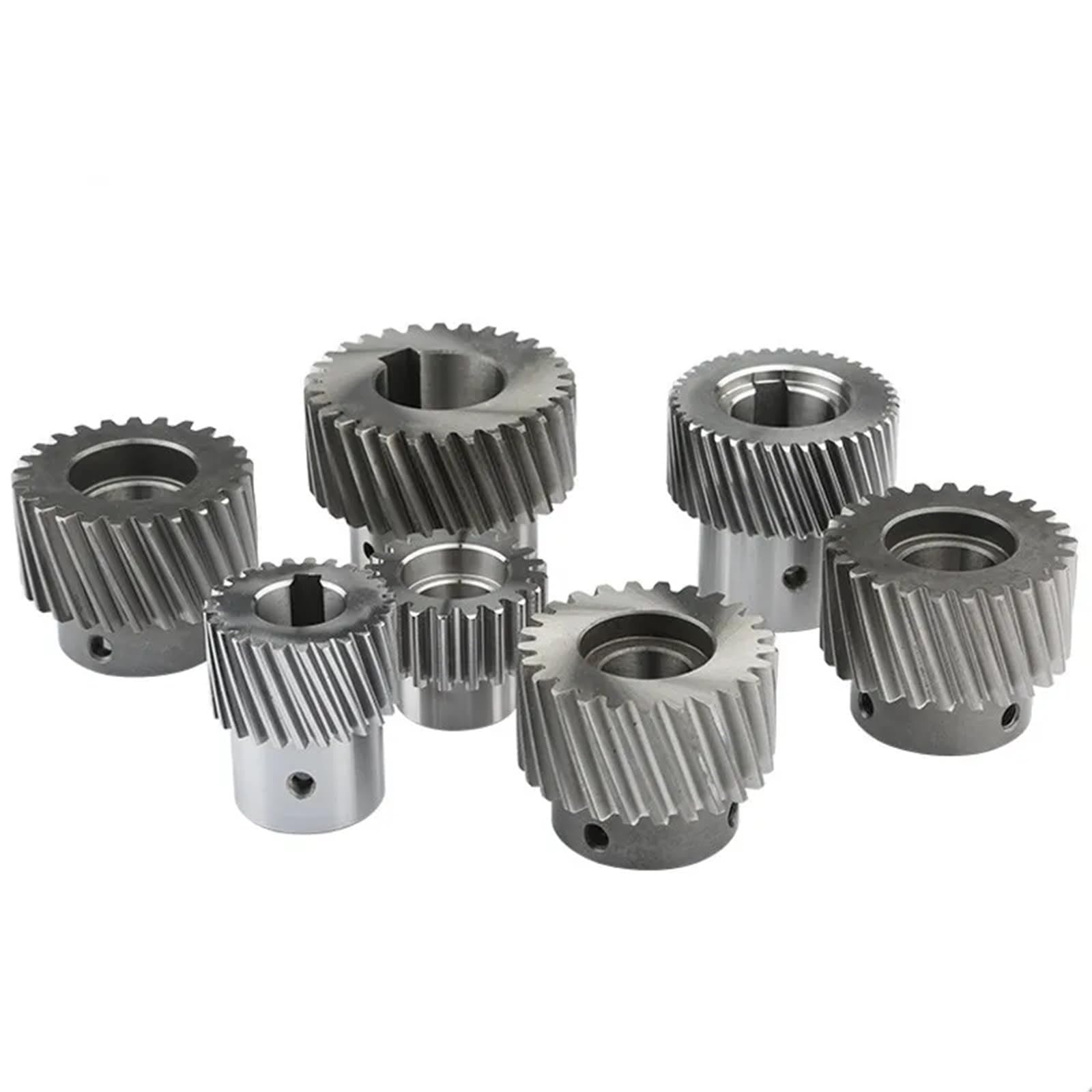 Links Schrägverzahntes Zahnrad 1,25 M 25 Zähne 30T 60T Bohrung 14mm 16mm 20mm 22mm 1 Stücke(1.25M30T-25mm-45mm)
