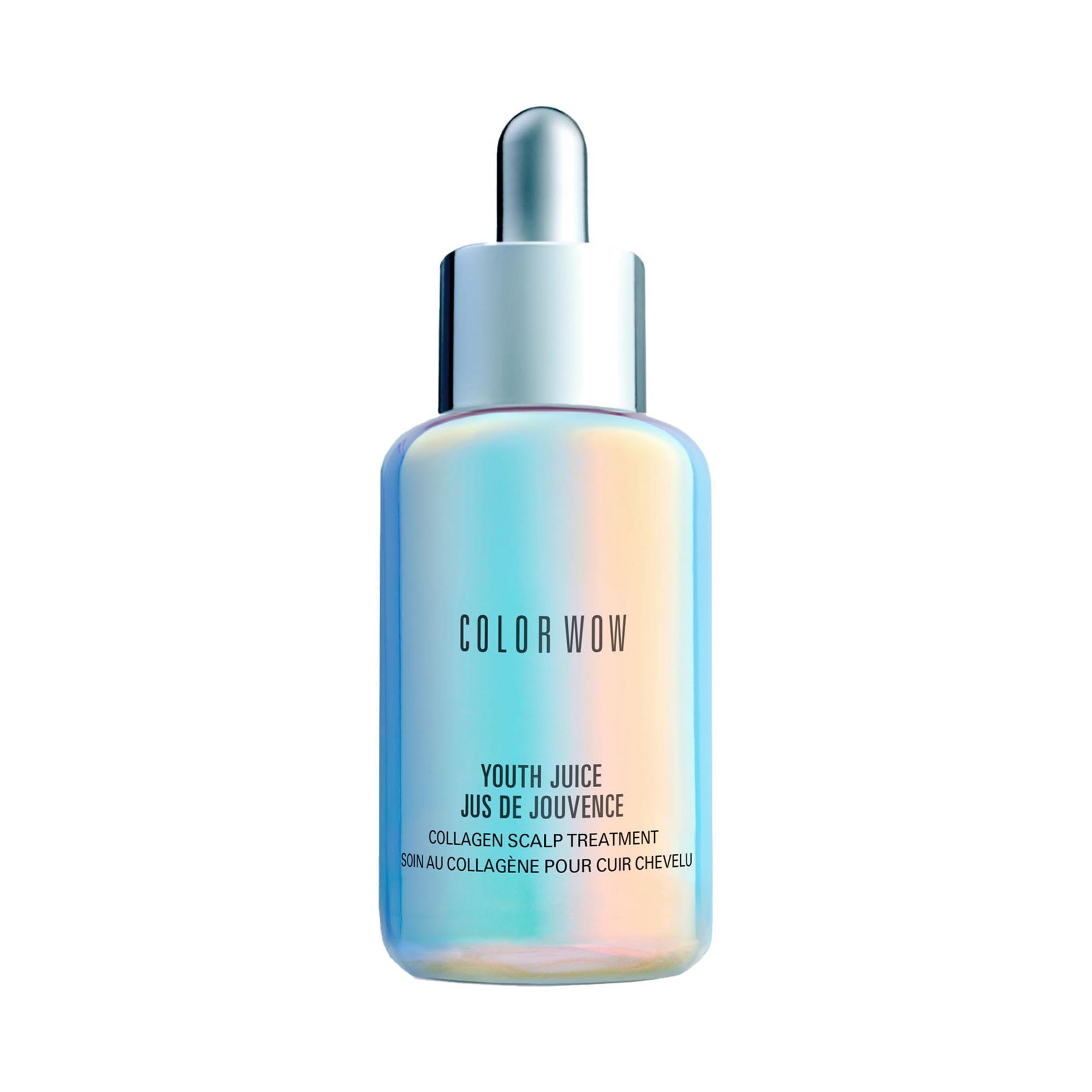 Color Wow Youth Juice Collagen Scalp Treatment, Kopfhautserum mit Kollagen, Haarwachstum Serum stärkt das Haar, spendet Feuchtigkeit, für kräftiges Haar, 50ml