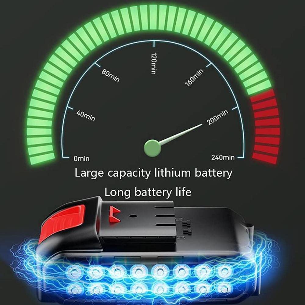 Cortadora de césped doméstica pequeña, Recargable, 1600 W, cortacésped, desmaleza y arbustos. Reemplaza fácilmente la desmalezadora Manual. 36 V, 18 000 mA.