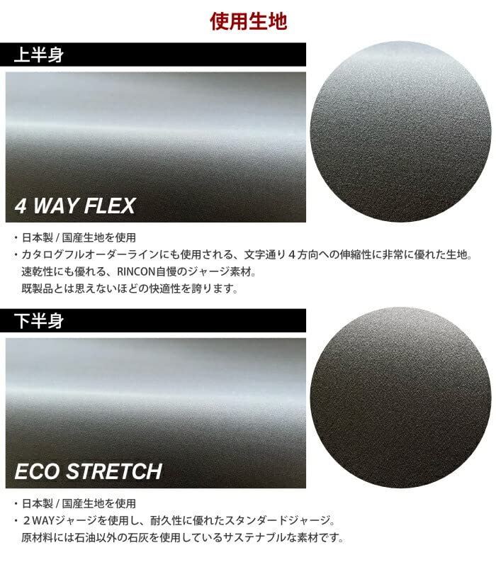 Amazon | 【ノンジップ】 RINCON ICON SPORTS 3mmシーガル_BLACK_M