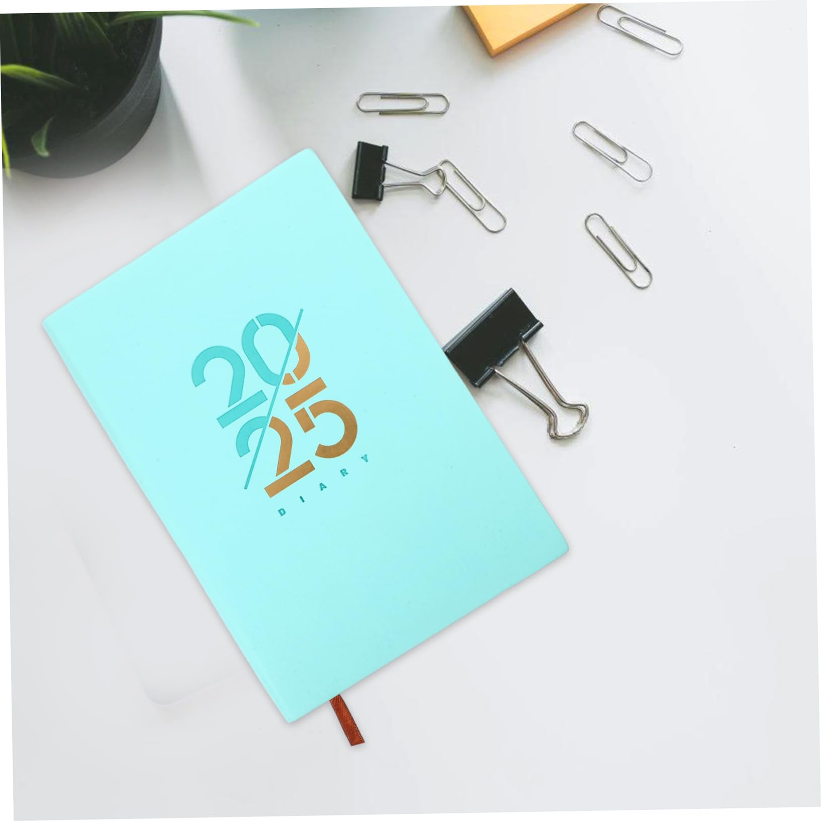 DOITOOL 4 Piezas Planificador Cuaderno Diario Calendario Inglés Agenda Mensual Escritura Suave para Oficina Estudiantes Profesores