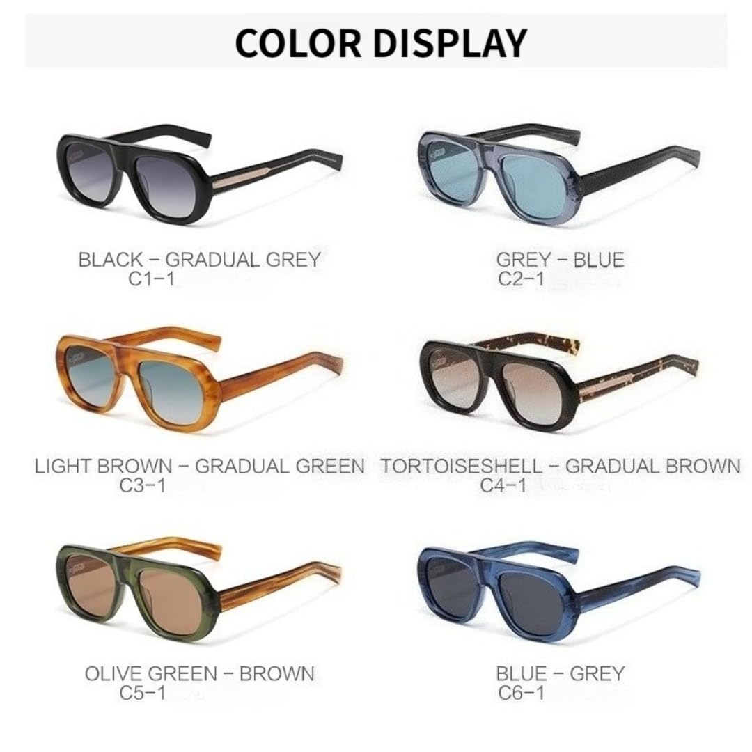 Gafas de sol de montura vintage para hombre, polarizadas, con protección UV400, estilo punk para mujer.