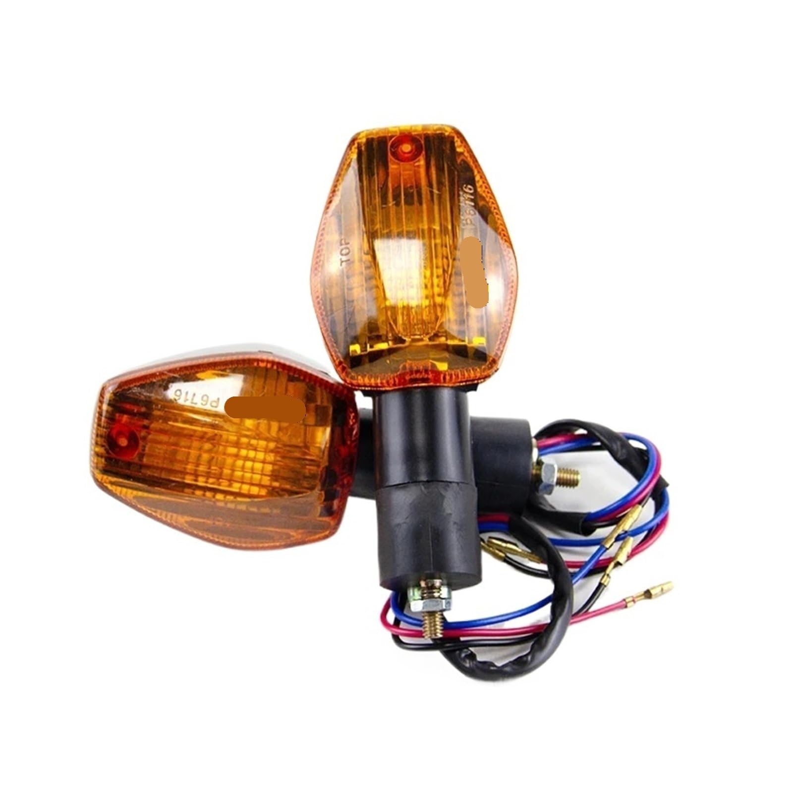 XLW-0212 Motorcycle Turn Signal Light Indicator(Orange)
