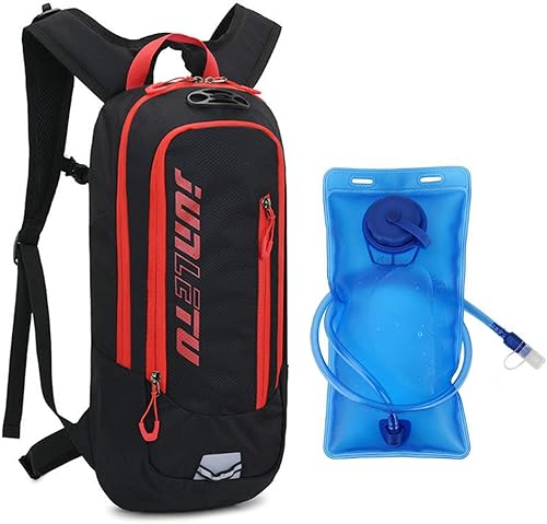 Croogo Paquetes de hidratación, mochila de hidratación con vejiga de hidratación de 2 litros, mochila de bicicleta impermeable transpirable para