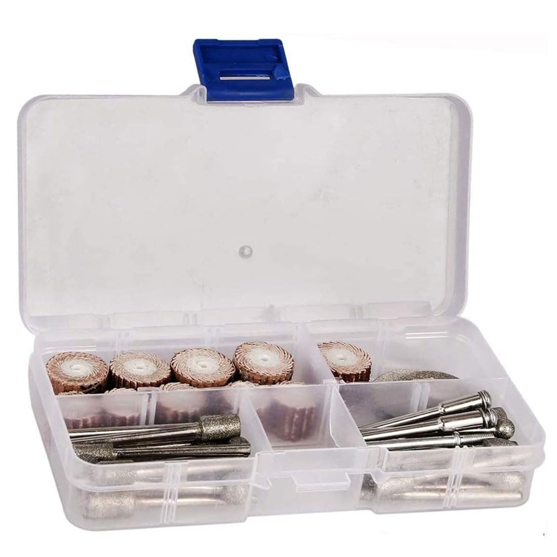Carving Expert Stone Carving Set Polishing Rotary Tools Diamond Burr for Carving/Engraving Stone, Rocks, Jewelry, Glass, Ceramics For Dremel Rotary Tools — Amazon image 7