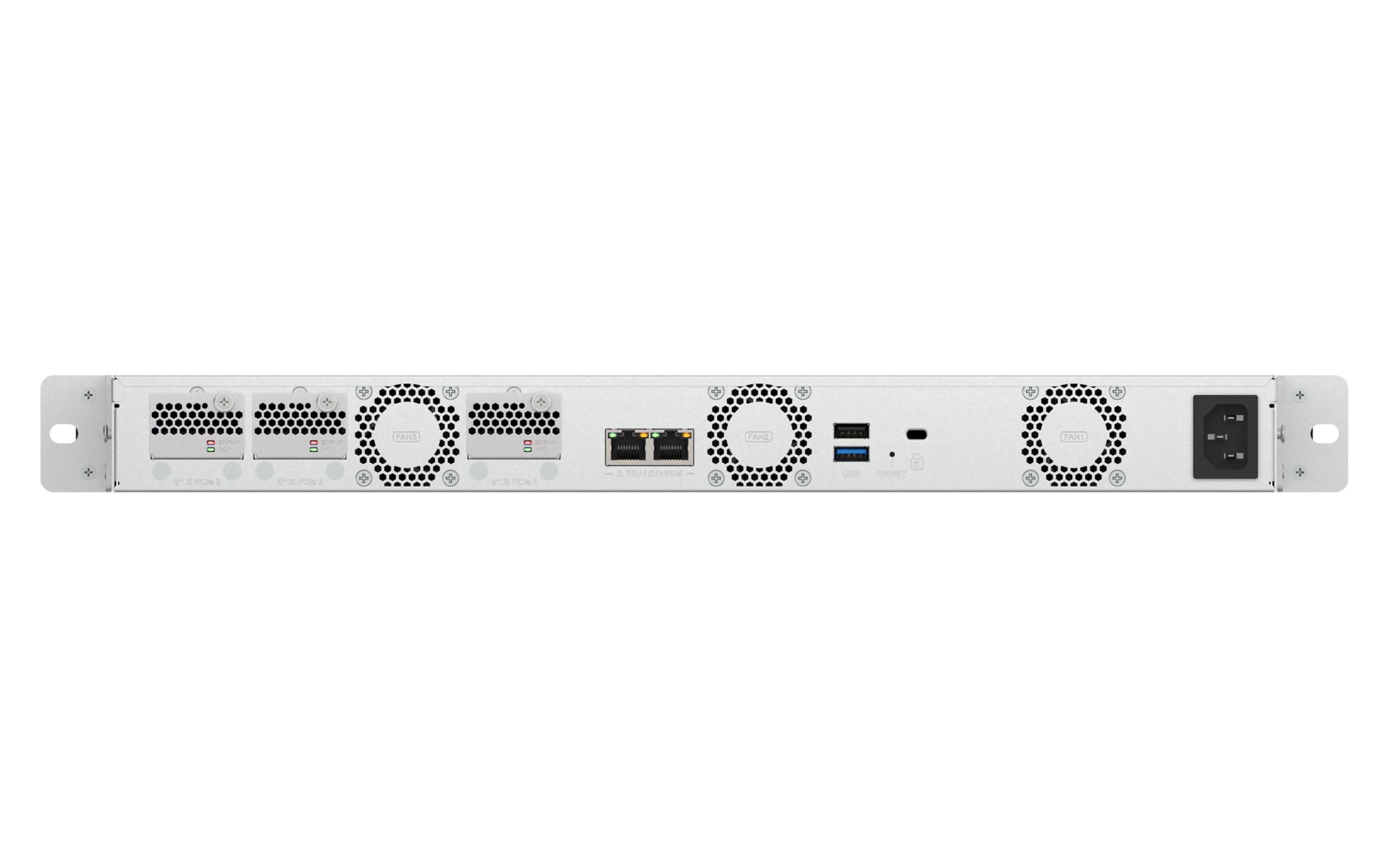 QNAP TS-h765eU NAS Rack (1U) Intel Atom? 8 GB DDR5 QuTS hero Nero, Grigio