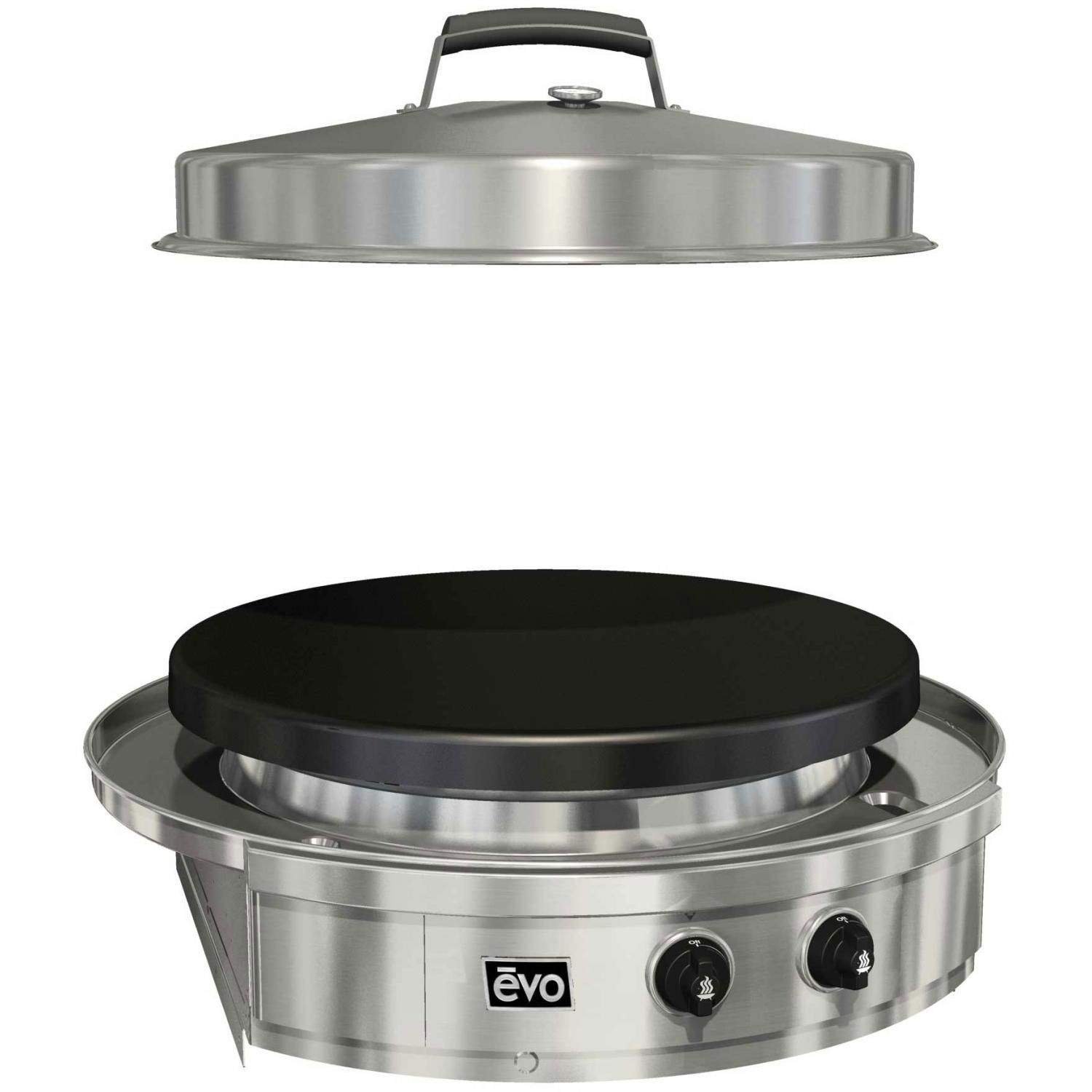 Cuisinart CGG999 30Inch Round Flat Top Surface Outdoor, 360° XL