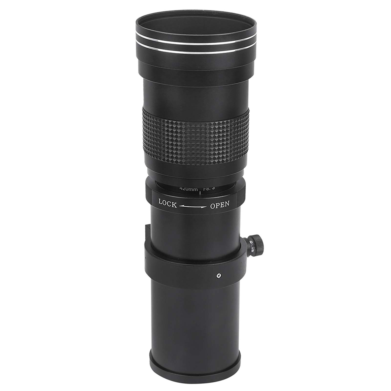 Amazon | 望遠レンズ、ポータブル 420-800mm F8.316マニュアル