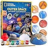 NATIONAL GEOGRAPHIC Outer Space Christmas Advent Calendar 2025 for Boys and Girls – 24 Days of Space-Themed...