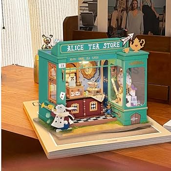 Amazon | つくるんです® 日本語説明書付 DIY ミニチュアハウス