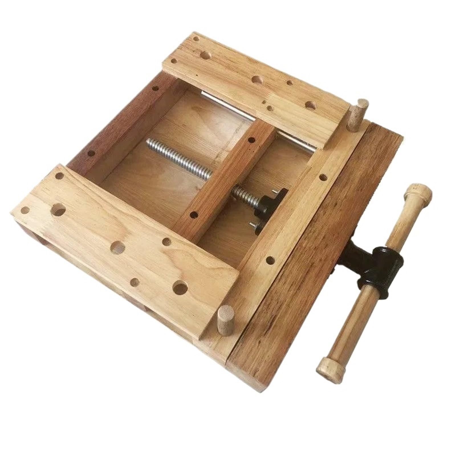 1Pcs Haushalt Kleine Holzbearbeitungswerkbank Holzbank Multifunktionale Desktop Diy Holzbearbeitungsbank