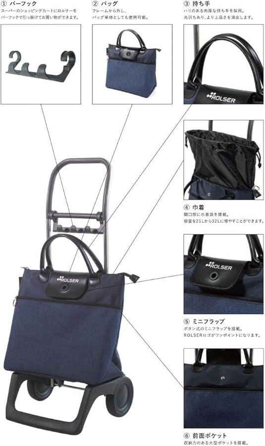 Amazon|ロルサー(Rolser) ショッピングカート BELEZA(ベレーザ Amazon|ロルサー(Rolser) ショッピングカート BELEZA(ベレーザ