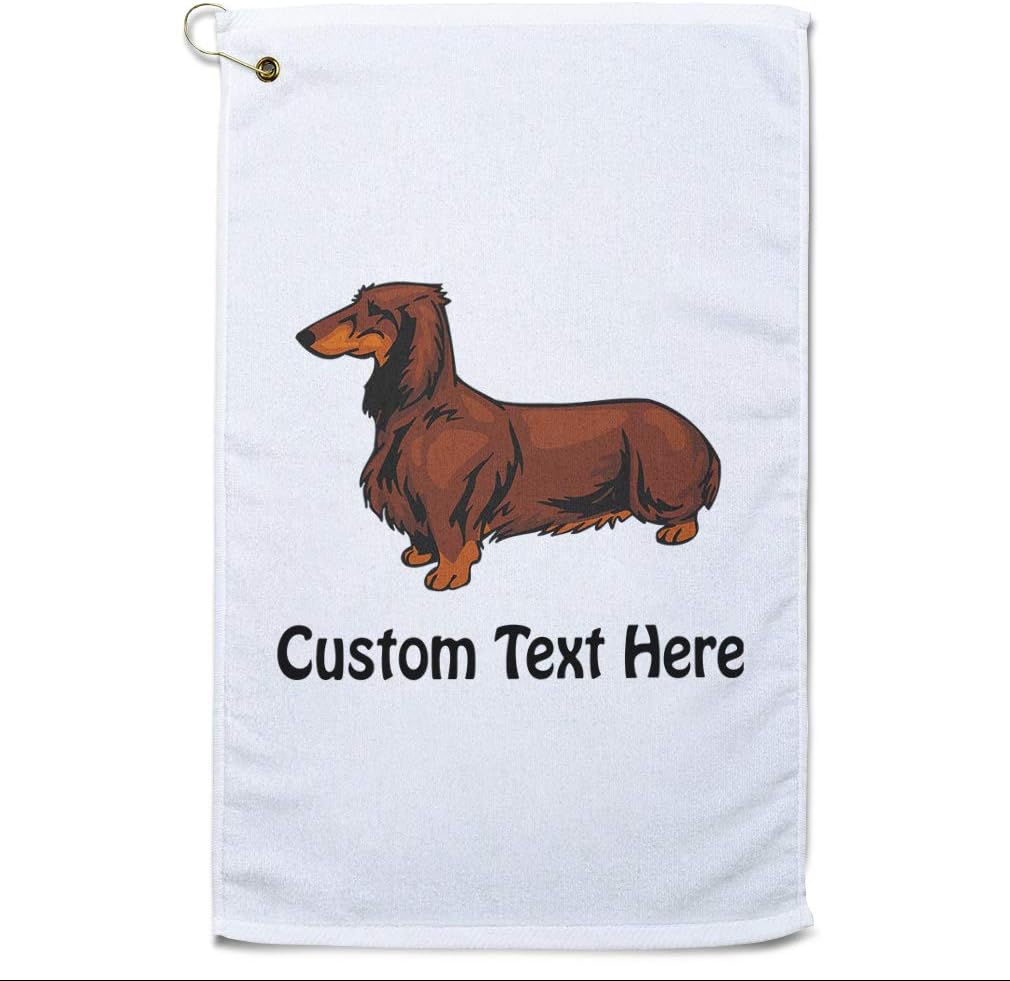 Style In Print Golf Towel Dachshund Cotton Bag Accessories