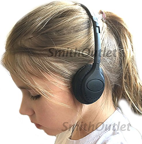 Smithoutlet 5 Pack Headphones For Classroom/Library/Students/Kids #TOP1