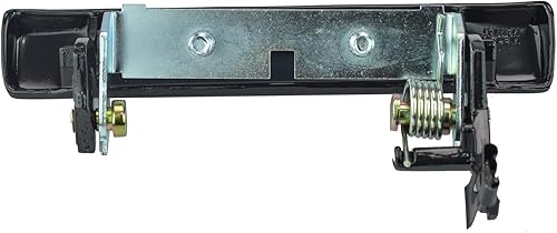 Miniatura 266 de TRQ Manija de la puerta exterior trasera izquierda del lado del conductor negra compatible con Honda Civic 2001-2005