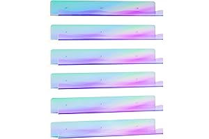 Floating Wall Shelves for Girls Bedroom