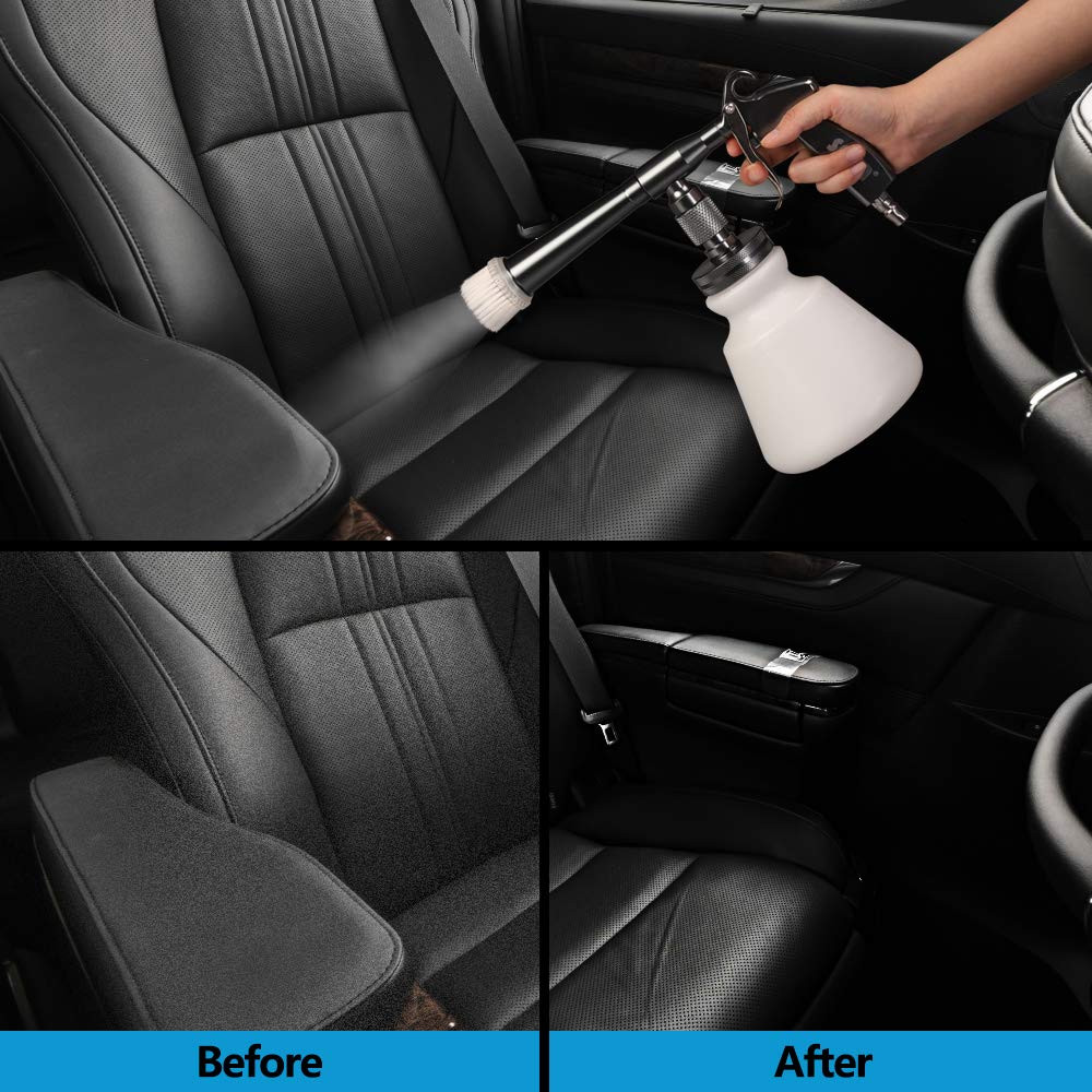 SPTA High Pressure Car Cleaning Gun, Turbo Cleaning Gun,Car Interior